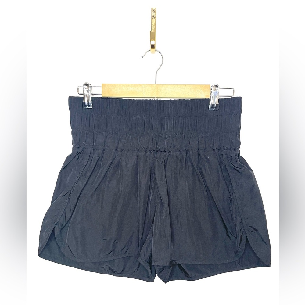 3 for 20 Black High Waisted Wide Waistband Unbranded Shorts with Lining | Medium
